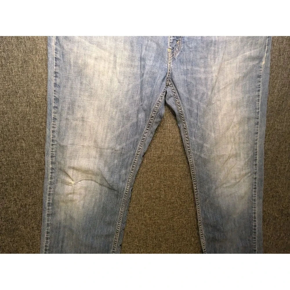 Vtg Levis 559 Relaxed Straight 38X32 Men's Blue Medium Wash Outside‎ Denim Pants